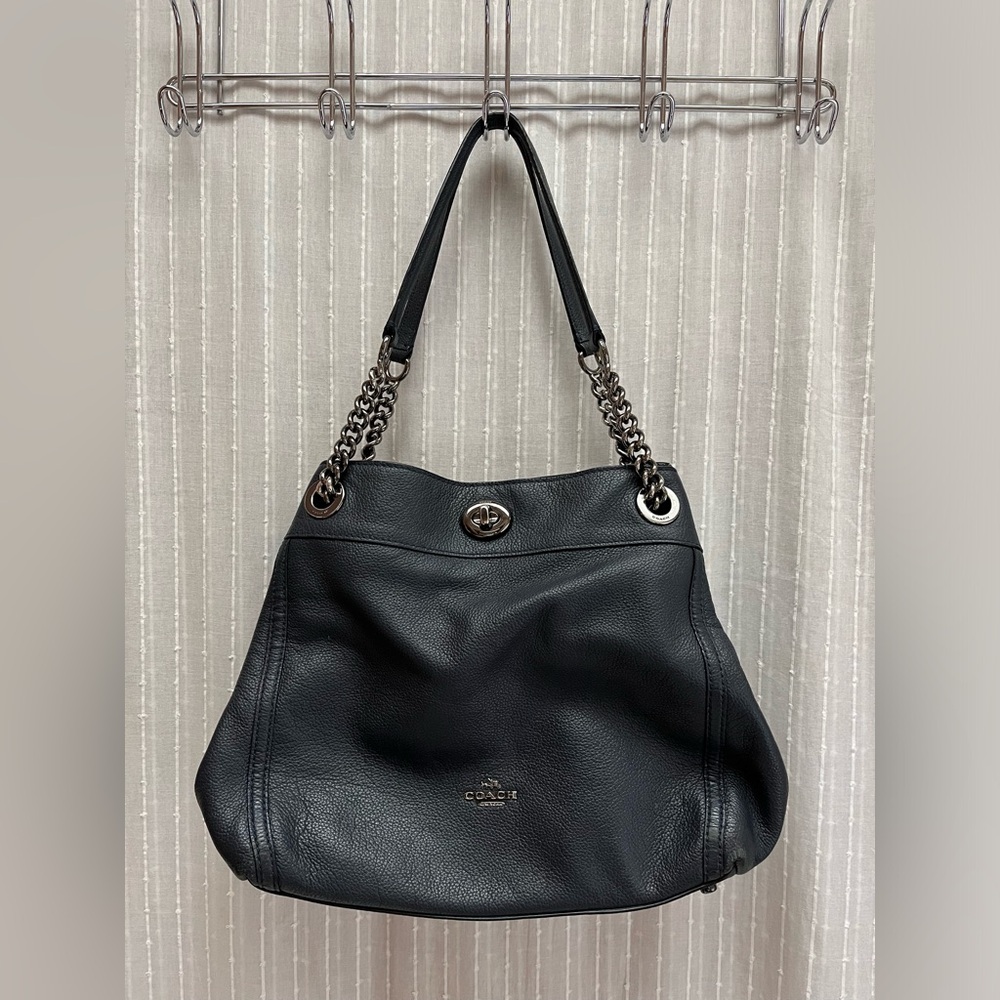 Coach Turnlock Edie Shoulder Bag